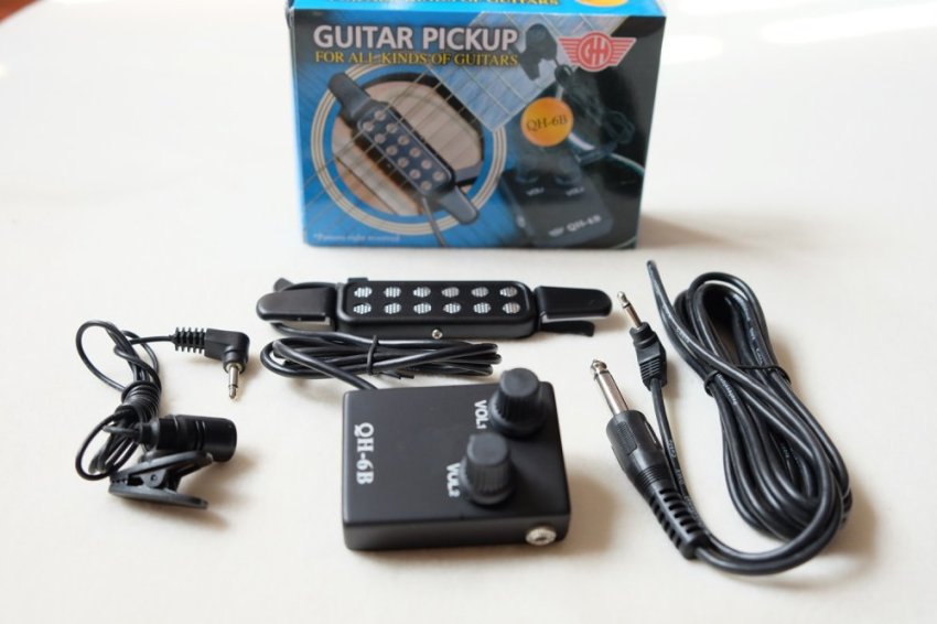 ดูภาพ Guitar Pickup ปิ๊กอัพกีต้าร์ QH-6B Color Black เพิ่มเติม Guitar Pickup ปิ๊กอัพกีต้าร์ QH-6B Color Black