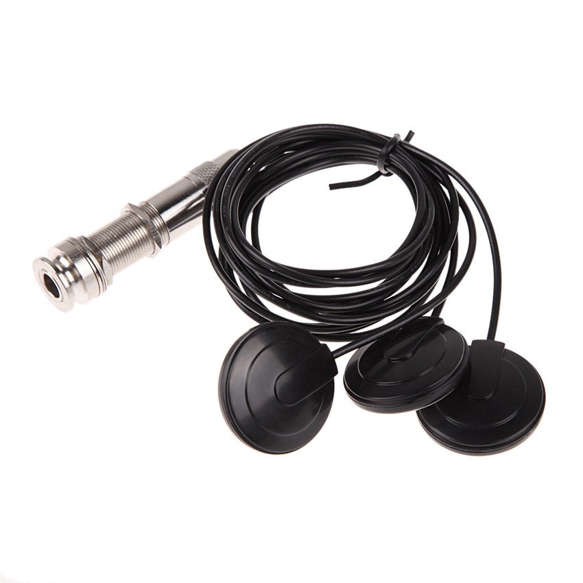 ดูภาพ MEGA 3 Transducers 6.35mm Pickup Pick-up Universal For Guitar Mandolin Ukulele S (Intl) เพิ่มเติม MEGA 3 Transducers 6.35mm Pickup Pick-up Universal For Guitar Mandolin Ukulele S (Intl)
