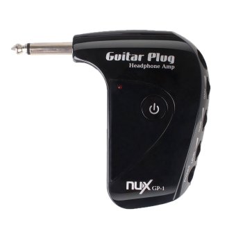 niceEshop NUX GP-1 Classic AUX Jack Rock Guitar Plug Headphone Amp (Black) image