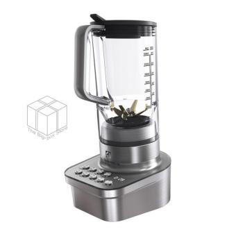 เครื่องปั่นโถแก้วความจุ 2.2 ลิตร หน้าจดLED ใบมีดไทเทเนียม รุ่น ELECTROLUX EBR9804S
(Grey)