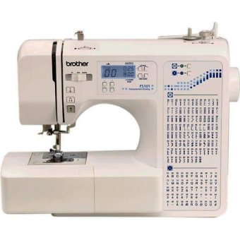 Brother จักรเย็บผ้าคอมพิวเตอร์ รุ่น FS-101 (สีขาว) Brother จักรเย็บผ้าคอมพิวเตอร์ รุ่น FS-101 (สีขาว)