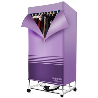 GetZhop ตู้อบผ้า เครื่องอบผ้าแห้ง Clothes dryer อบผ้าร้อน LOBOTON บรรจุ 15 Kg. (Purple) GetZhop ตู้อบผ้า เครื่องอบผ้าแห้ง Clothes dryer อบผ้าร้อน LOBOTON บรรจุ 15 Kg. (Purple)