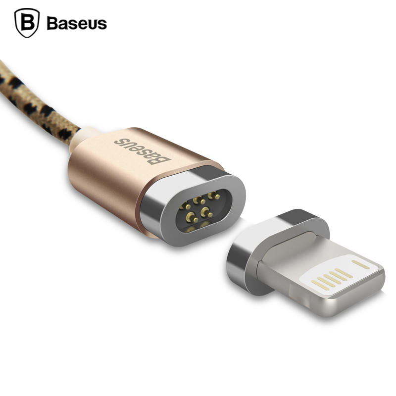 Baseus Magnetic Micro USB Cable Adapter Data Sync Charging Cable For iPhone 5S SE 6S Plu