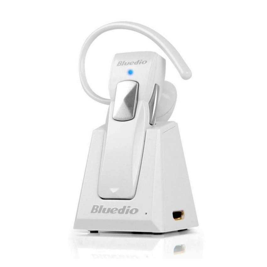 ดูภาพ Bluedio 99B Bluetooth Headset Design For Driver (White) เพิ่มเติม Bluedio 99B Bluetooth Headset Design For Driver (White)