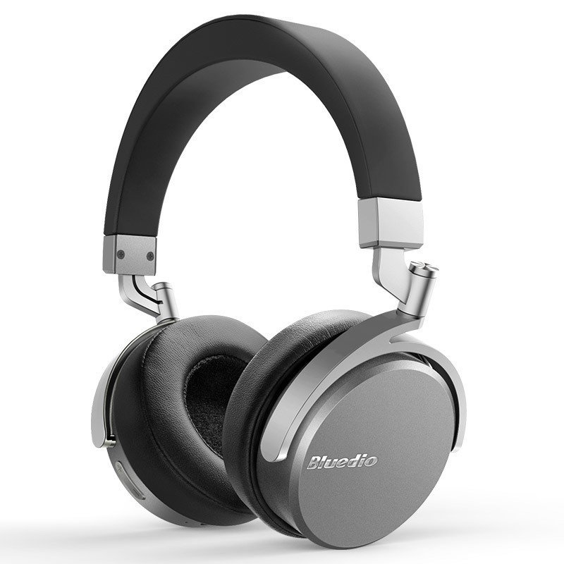 ดูภาพ Bluedio Vinyl Rotary Wireless Bluetooth 4.1 Headphones Stereo Microphone (Black/Silver) เพิ่มเติม Bluedio Vinyl Rotary Wireless Bluetooth 4.1 Headphones Stereo Microphone (Black/Silver)