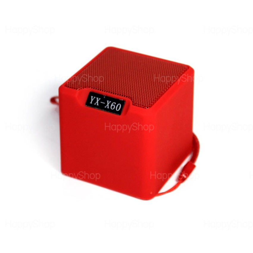 Bluetooth Speaker YX-X60 ลำโพงบลูทูธขนาดเล็กจิ๋ว พกพาสะดวก เสียงดี ขนาดเล็กเพียง 5.5 cm (สีแดง) Bluetooth Speaker YX-X60 ลำโพงบลูทูธขนาดเล็กจิ๋ว พกพาสะดวก เสียงดี ขนาดเล็กเพียง 5.5 cm (สีแดง)