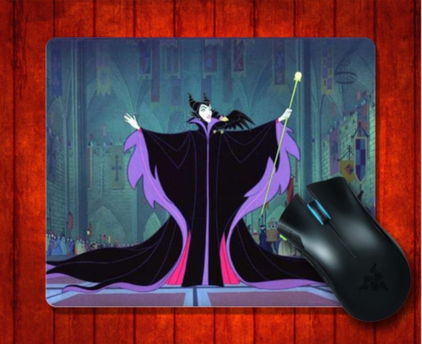 Mousepad maleficent for mouse mat 2402003mm gaming mice .