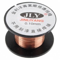 0.1mm Copper Soldering Solder PPA Enamelled Reel Wire Roll 15m New - Intl ส่งฟรี 0.1mm Copper Soldering Solder PPA Enamelled Reel Wire Roll 15m New - Intl ถูกๆ