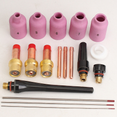 18Pcs TIG Welding Torch Cup Collet Body Tungsten Gas Lens WP-17 WP-18 WP-26 WT20 - intl โปรโมชั่น 18Pcs TIG Welding Torch Cup Collet Body Tungsten Gas Lens WP-17 WP-18 WP-26 WT20 - intl ส่งฟรี