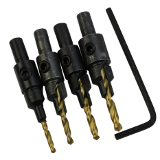 #6 #8 #10 #12 HSS Countersink รีบเปลี่ยนชุดสว่านไขควงหกก้าน ชุด 4 ส่งฟรี #6 #8 #10 #12 HSS Countersink รีบเปลี่ยนชุดสว่านไขควงหกก้าน ชุด 4 ถูกๆ