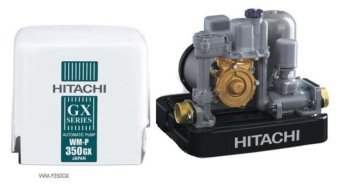 HITACHI ปั้มน้ำชนิดแรงดันคงที่บ่อน้ำตื้น/น้ำประปา 350W รุ่น WM-P350GX HITACHI ปั้มน้ำชนิดแรงดันคงที่บ่อน้ำตื้น/น้ำประปา 350W รุ่น WM-P350GX