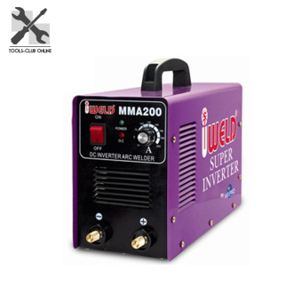 IWELD เครื่องเชื่อมหูหิ้ว INVERTER MMA 200 ( ม่วง ) IWELD เครื่องเชื่อมหูหิ้ว INVERTER MMA 200 ( ม่วง )
