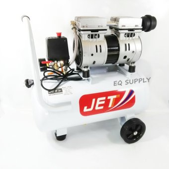 JET ปั้มลมเสียงเงียบไร้น้ำมัน Oil Free 25L รุ่น JTS-25 (สีขาว) JET ปั้มลมเสียงเงียบไร้น้ำมัน Oil Free 25L รุ่น JTS-25 (สีขาว)