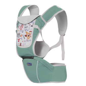 Hot Selling Multi-Fuctional Baby Carriers Shoulders Backpack With Numbers-Green image