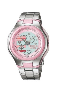 Casio Poptone นาฬิกาข้อมือ LCF-10D-4AV (Pink)