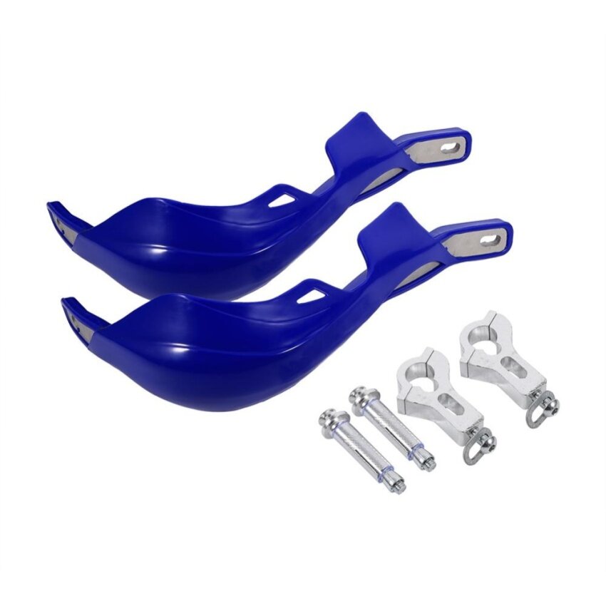 ดูภาพ 1 Pair Universal Handlebar Hand Guards Fit for Motorcycle Motocross Dirt Bike Blue - intl เพิ่มเติม 1 Pair Universal Handlebar Hand Guards Fit for Motorcycle Motocross Dirt Bike Blue - intl