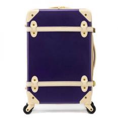 20" EDDAS Navy Luggage Spinner Wheel Vintage Hard Shell Suitcase EV501 (Navy) โปรโมชั่น 20" EDDAS Navy Luggage Spinner Wheel Vintage Hard Shell Suitcase EV501 (Navy) โปรโมชั่น