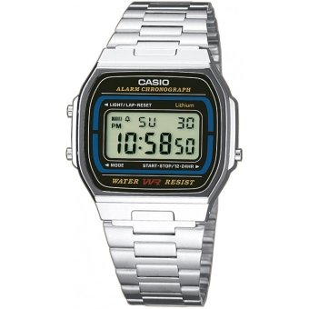 Casio นาฬิกาข้อมือ  รุ่น A159W-N1DF - Silver
