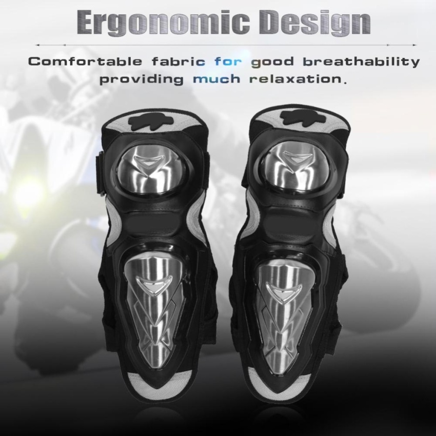 ดูภาพ Motorcycle Motocross Knee Pads Breathable Kneelet Knee Brace Protective Armor Set - intl เพิ่มเติม Motorcycle Motocross Knee Pads Breathable Kneelet Knee Brace Protective Armor Set - intl