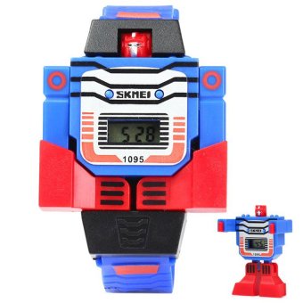 SKMEI นาฬิกาข้อมือเด็ก Digital Kid's Fashion Quartz Wristwatch รุ่น SK-0005-BL-BLRD สีน้ำเงิน image