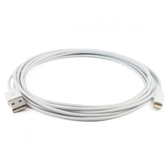 Elit USB Data Cable iPhone 6/5/5s/5c/iPad air ยาว 2M (สีขาว) ซื้อ 1<br/>แถม 1, โปรโมชั่นพิเศษประจำปี 2016, สายเคเบิ้ลและสายชาร์จ ราคาเริ่มต้นที่ 99บาท