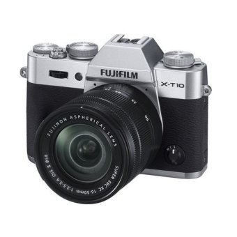 Fujifilm X-T10 16.3MP + Lens Kit 16-50mm. (Silver), กล้อง, กล้องมิลเลอร์เลส image