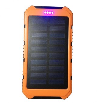 POWER BANK SOLAR แบตสำรองมือถือโซล่า 50000 mAh รุ่น LH (สีส้ม), โปรโมชั่นพิเศษประจำปี 2016, แบตเตอรี่สำรอง ราคาเริ่มต้นที่ 199บาท