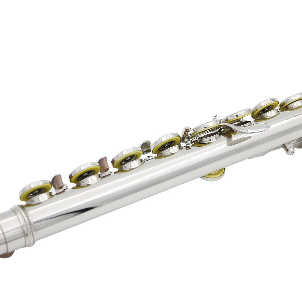 Media, Music Books Flute Western Concert Flute Cupronickel PlatedSilver 16 Holes C Key Woodwind Instrument