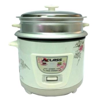 A-CLASS หม้อหุงข้าว 1 ลิตร CR-1803- สีขาว A-CLASS หม้อหุงข้าว 1 ลิตร CR-1803- สีขาว