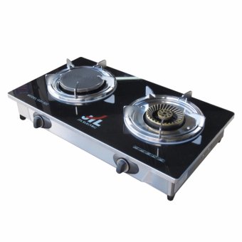 JTL เตาแก๊ส รุ่น GSI-922 หน้ากระจก บอดี้สเตนเลส 2 หัว อินฟราเรดและหัวทองเหลือง(Silver) JTL เตาแก๊ส รุ่น GSI-922 หน้ากระจก บอดี้สเตนเลส 2 หัว อินฟราเรดและหัวทองเหลือง(Silver)