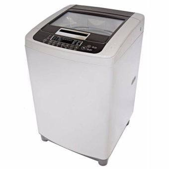 ราคา LG เครื่องซักผ้าฝาบน ระบบ INVERTER ขนาด 8 กิโลกรัม รุ่น T2308VSPM - Gray