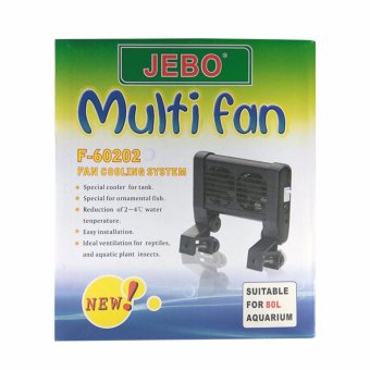 พัดลม ตู้ปลา ไม้น้ำ ลดอุณหภูมิตู้ สร้าง คลื่น Multi Fan 80L JEBO F-60202 FAN June 2018 - 3 พัดลม ตู้ปลา ไม้น้ำ ลดอุณหภูมิตู้ สร้าง คลื่น Multi Fan 80L JEBO F-60202 FAN - 3