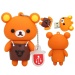 ขายด่วน 32G Cartoon Cute Brown Mini Apron Bear USB Flash Disk Memory StickPen Dirve High Speed Thumb Drive Storage Device(Brown) - intl ขายด่วน 32G Cartoon Cute Brown Mini Apron Bear USB Flash Disk Memory StickPen Dirve High Speed Thumb Drive Storage Device(Brown) - intl