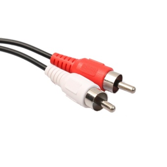 ลดราคา 3.5mm 1/8 Stereo Female to 2 Male RCA Jack Adapter AUX Audio YCable Splitter - intl จัดโปรโมชั่น 3.5mm 1/8 Stereo Female to 2 Male RCA Jack Adapter AUX Audio YCable Splitter - intl