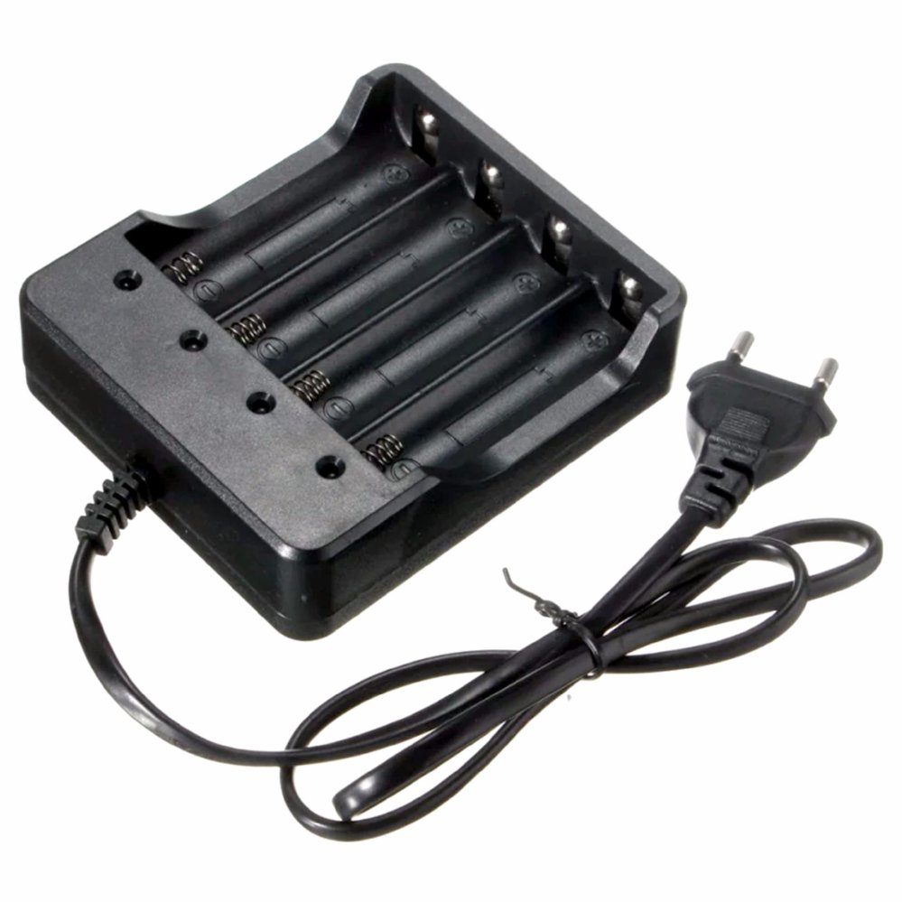 เครื่องชาร์จแบตเตอรี่ 4X18650 เครื่องชาร์จแบตเตอรี่ 4X18650