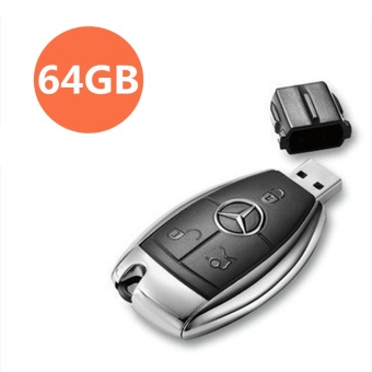 64GB USB Flash Drive Benz Drive Pendrive Car Keys U Disk    