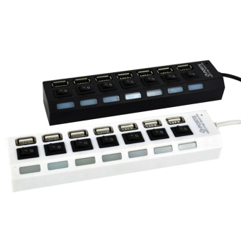 อยากขาย 7 Port ON/OFF Switch USB 2.0 HUB High Speed For PC Laptop WH - intl ต้องการขาย 7 Port ON/OFF Switch USB 2.0 HUB High Speed For PC Laptop WH - intl