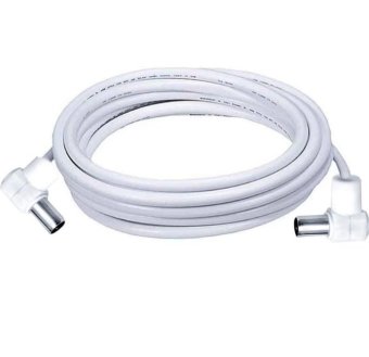 สายอากาศทีวี/ดาวเทียมพร้อมปลั๊ก 75โอห์ม 10เมตร รุ่น RG6-10MW275OHM (White) สายอากาศทีวี/ดาวเทียมพร้อมปลั๊ก 75โอห์ม 10เมตร รุ่น RG6-10MW275OHM (White)