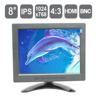 2561 8" IPS Industrial LCD Monitor , 8 inch HD Standalone HDMI CCTV LCD monitor with HDMI/VGA/AV/BNC input, 1024*768 pixels