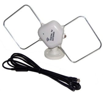 Active ANTENNA Digital TV 28dB (White)