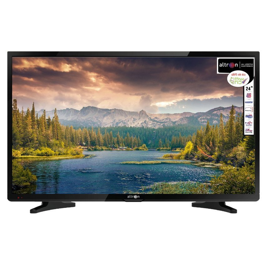 Altron LED TV 24 นิ้ว Maroon series model LTV 2405 แถมฟรีขาแขวน 14-32 แบบประบมุมกมเงยได้ Altron LED TV 24 นิ้ว Maroon series model LTV 2405 แถมฟรีขาแขวน 14-32 แบบประบมุมกมเงยได้