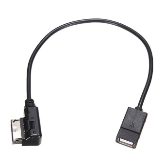 Audio Adapter Cable AMI USB Female AUX Media Interface for BenzMercedes Mp3