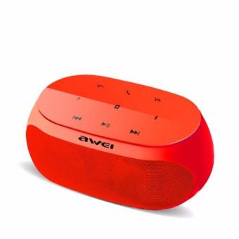 AWEI Y200 HiFi Bluetooth Speaker V.3.0 TF Card/AUX (Red) (Red)