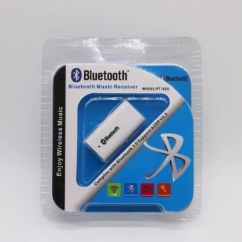 Bluetooth Audio Receiver Stereo Speaker Wireless Music Audio Adapter 3.5mm USB Charging Bluetooth 2.1 A2DP PT-810