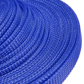 ขาย Braided Expandable Auto Wire Cable Gland Sleeving High Density Sheathing (Purple)