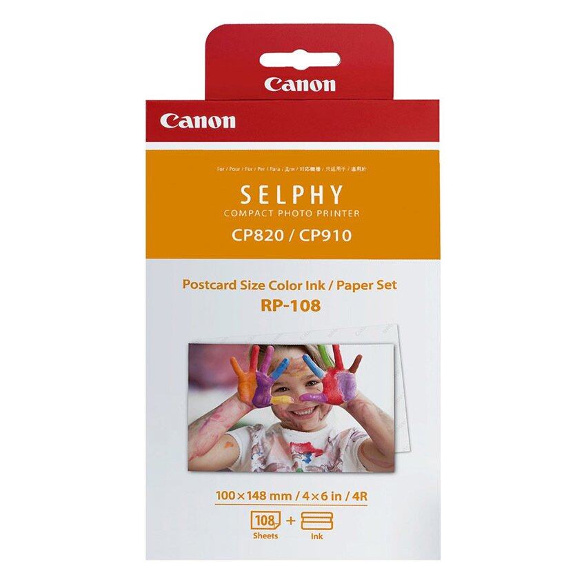 Canon Color Ink Paper Set รุ่น RP-108IN Canon Color Ink Paper Set รุ่น RP-108IN