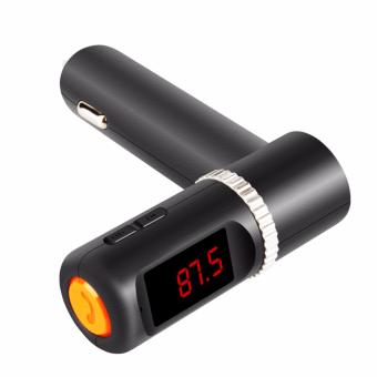 Car Charger Hands-free Wireless MP3 Player FM Transmitter Dual USB Car Charger บลูทูธในรถยนต์ รุ่นBC08