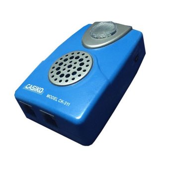 Casiko Ringer Amplifier เครื่องขยายเสียงกริ่งโทรศัพท์บ้านให้ดังขึ้นรุ่น CK-311 (Blue)