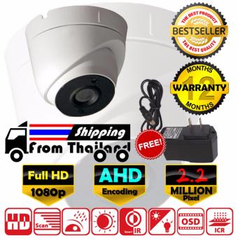 CCTV กล้องวงจรปิด โดม Full HD 2.2 MP ล้านพิกเซล AHD EXIR แบบใหม่ 2017 กล้อง 720p / 960p / 1080p เลนส์ 4mm ฟรีอะแดปเตอร์ ( DS-2CE56D0T / DS-2CE56D1T / DS-2CE56D1T-IT3 )