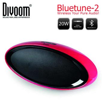 ลำโพงบลูทูธ Divoom รุ่น Bluetune-2 (สีแดง)